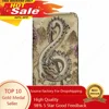 Money Clip Musical Dragon Leather Hand Bag for Phone Waterproof Lady Casual Wallet Coins Storage Pack Cards Clutch 1