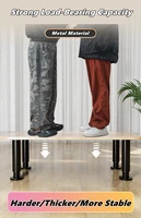 Adjustable Height Furniture Support Legs for Bed Frame, Metal Adjustable Furniture Legs for Bed/Sofa/Cabinet/Couch/Table 6