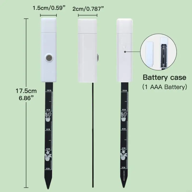 Soil Moisture Meter 4pcs Water Level Indicator Water Shortage Reminder Meter for House Plant Level