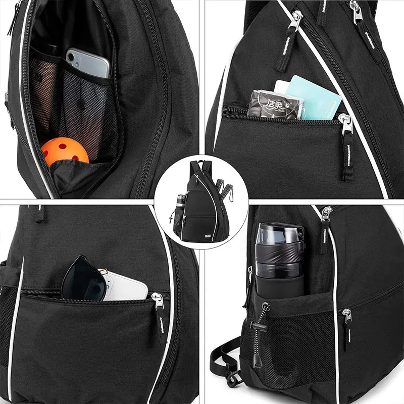 Tennis Backpack Badminton Bag Tennis Squash Sports Travel Large Capacity Racquet Bags Waterproof Oxford Rackets Backpack Unisex