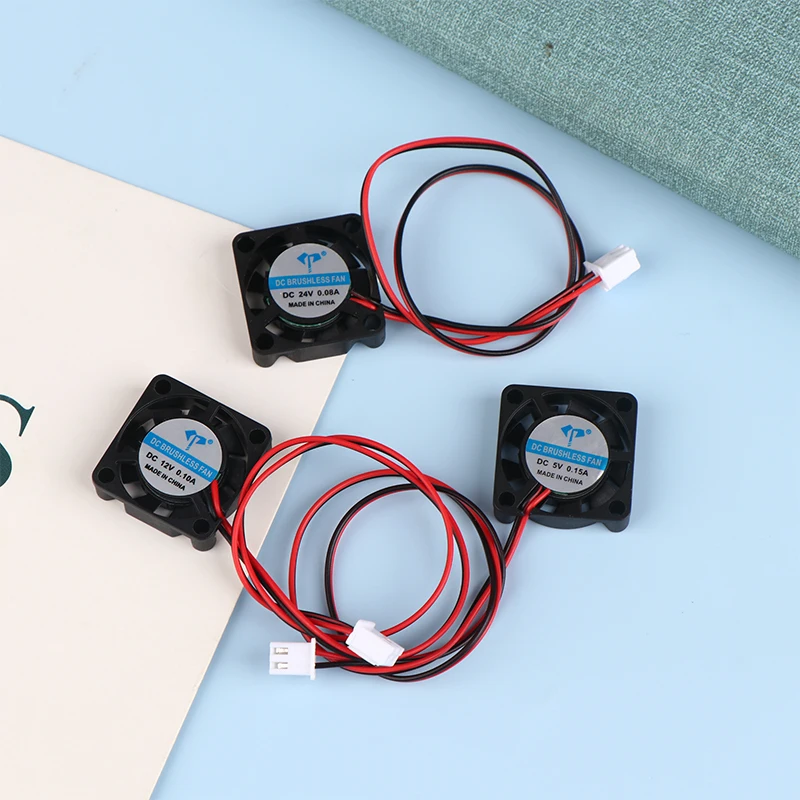 1Pc 25*25*7mm DC2507 Cooling Fan 2-Pin Mute 5V 12V 24V Brushless Chipset Heatsink Mini Cooling Fan Purifier Fan 3
