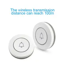 

433MHz Wireless One Button Alarm Remote Control Wireless Emergency Button SOS Hospital Elderly Call For Help Smart Home Alarm