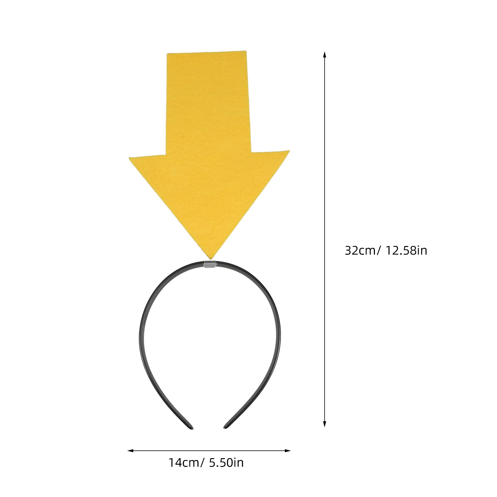 3 Pcs Arrow Headbands Yellow Question Mark Novelty Hair Accessories Party Hats Funny Headband Boppers Girls Stage Props Photo party hat birthday headband set unicorn headband rabbit headband