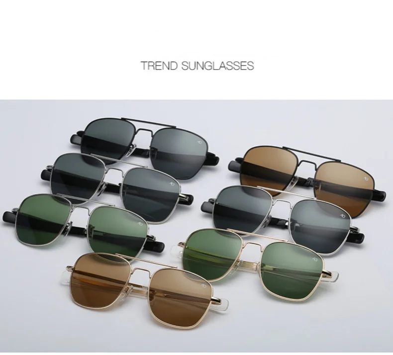 Premium Designer Fashion Glasses - Unisex Tempered Glass Lens