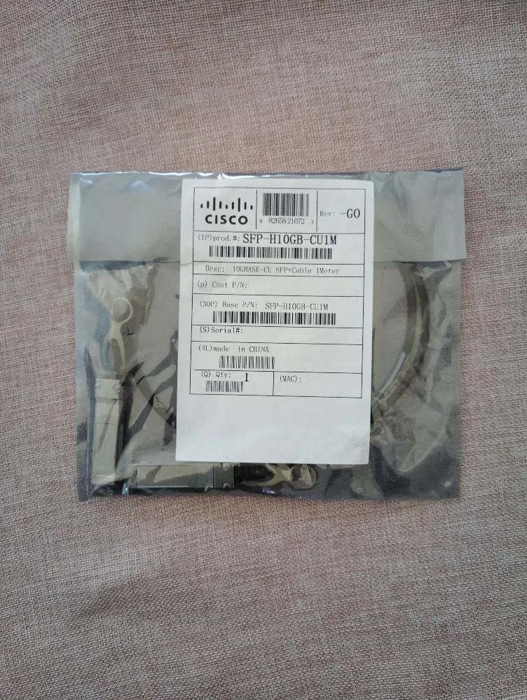 

SFP-H10GB-CU1M 10GBASE-CU 10Gb кабель