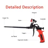 Foam Expanding Spray Gun Foaming Jet Glue Gun Metal Polyurethane Trigger Sprayer Pump Sealant Caulking Tool for House Renovation 3