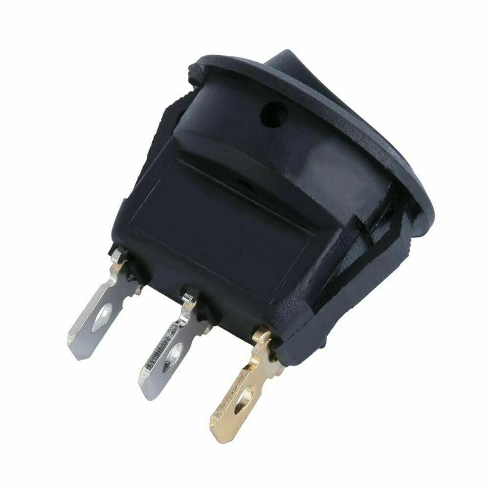 

4Pcs LED Round Switch Car Auto Boat 3 Pin Round Rocker ON/OFF Toggle Switch DC 12V For Cars Motorcycles LED Toggle Switch