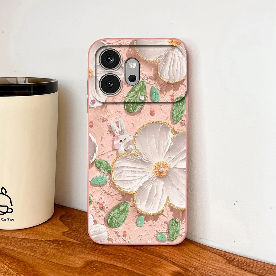 Cute Chubby Panda Silicone Phone Case with Lens Protection