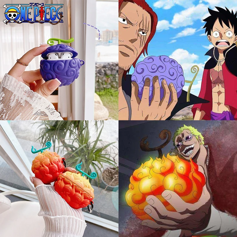 Luffy One Piece Airpod Case Devil Fruit Devil Fruit Airpod Pro Case