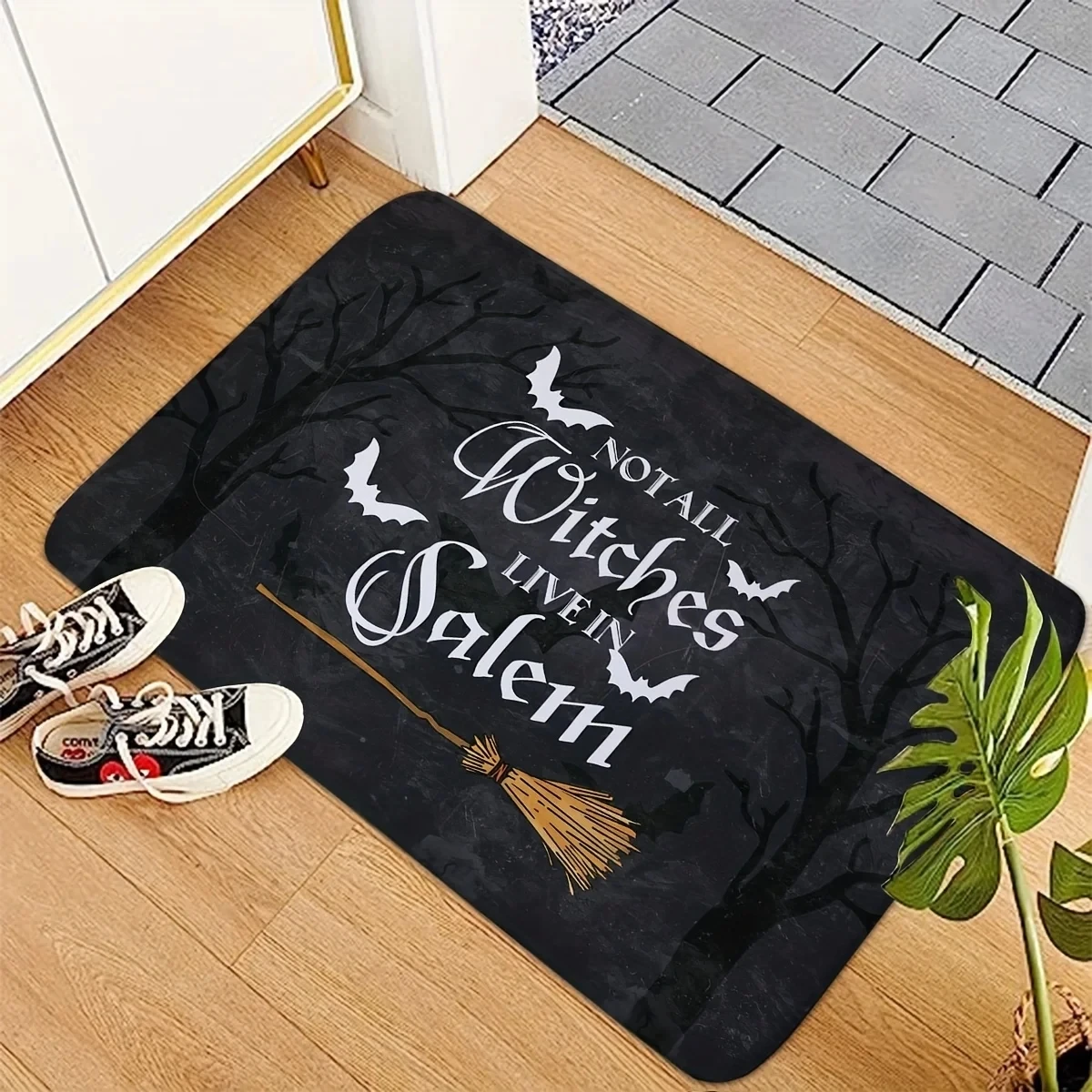 Witch-Themed Halloween Non-Slip Doormat 1 | Witch-Themed Halloween Non-Slip Doormat 12