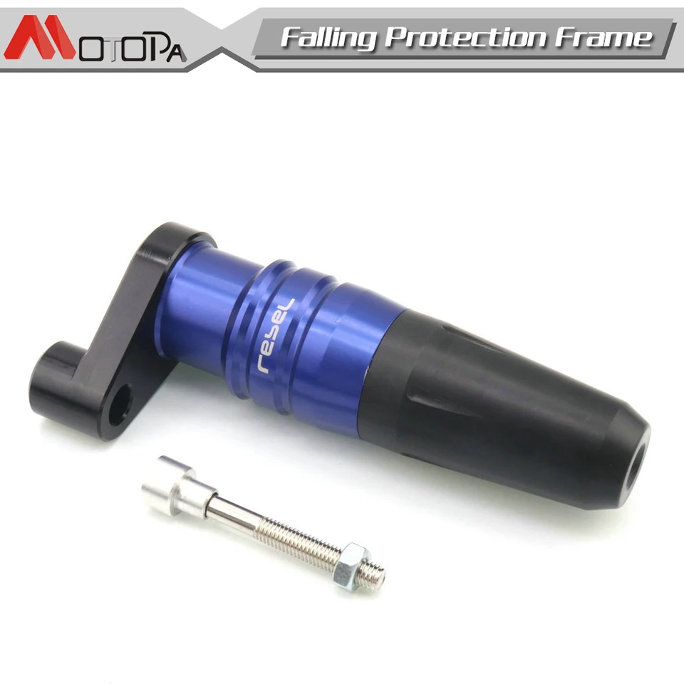 CNC Motorfiets Frame Sliders Falling Bescherming Crash Pad Voor Rebel