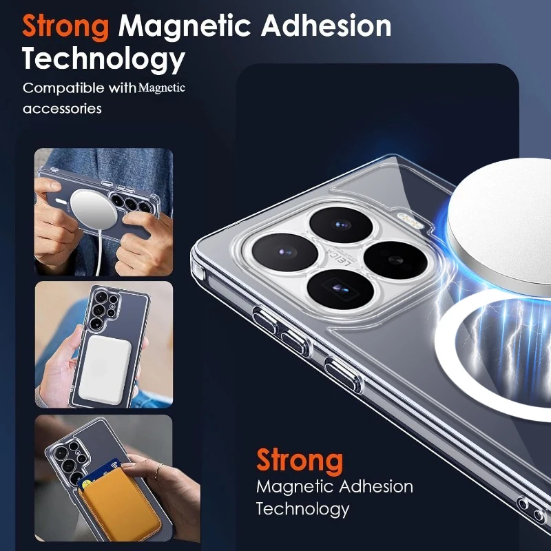 Magnetic Ultra-Thin Full Package Soft Phone Case