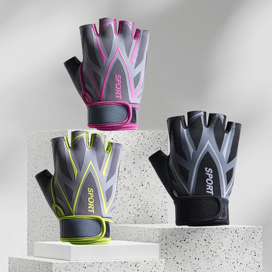 Men Women Cycling Gloves Fingerless Half Finger Summer MTB Bicycle Bike Glove Motorcycle Accessories