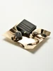 iEvaTEAGG Wave Shape Tray Silver Stainless Steel Storage Plate Gold Entrance Key Container Nordic Snack Dish Decorative trays 5