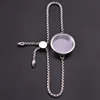 1Pc 15-30mm Round Flotantes Ashes Holder Medallon Pendant Bracelet Stainless Steel Glass Reliquary Locket Men Pulsera Jewelry 3