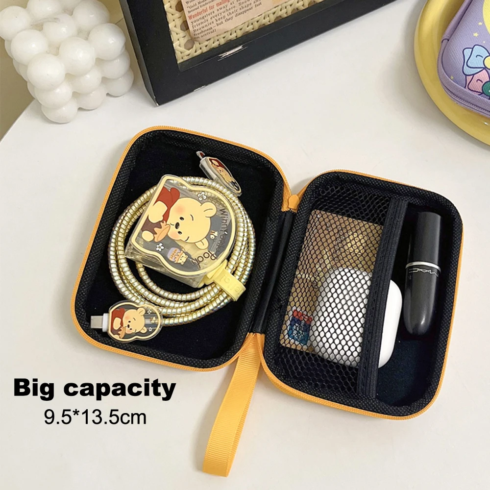 Cartoon Earphone Case for AirPods Case for Samsung Galaxy Buds Cute Earphone Case Charger Cable Coin Storage Bag Accessories