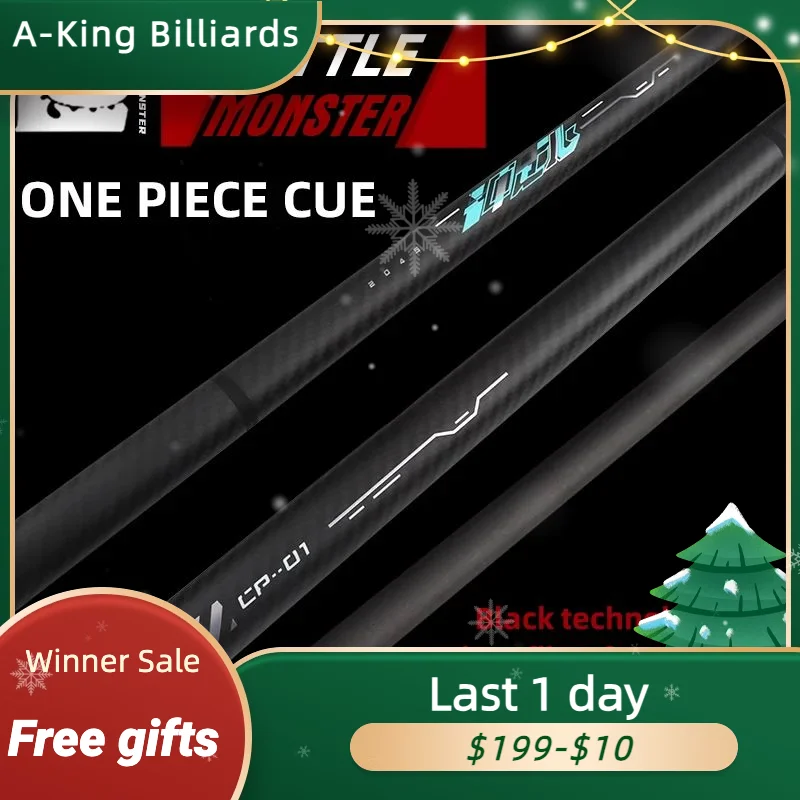2 In 1 Little Monster 57 "Carbon Energy Jump Break Punch Biliardo Stecca Da Biliardo 13Mm