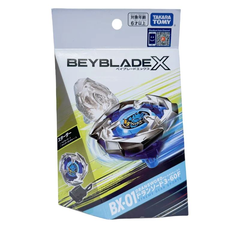 Takara Tomy Beyblade X Bx-01 Starter Dran Sword 3-60F Xtreme
