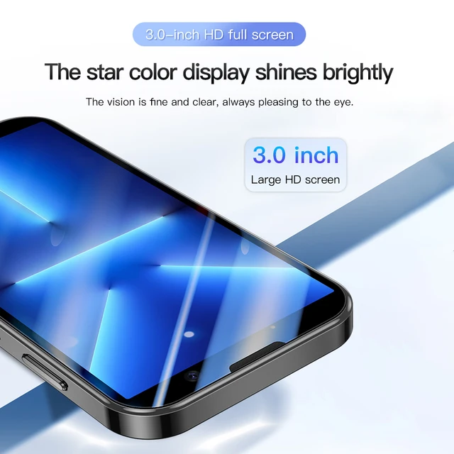 SOYES XS18 Pro 3.0 "Mini Smartphone 2GB RAM 16GB ROM reconnaissance faciale Android8.1 double SIM veille 1000mAh 3G réseau téléphone 2