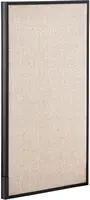 Office Partition Panel, 24-1/4""W X 42""H, Tan 1
