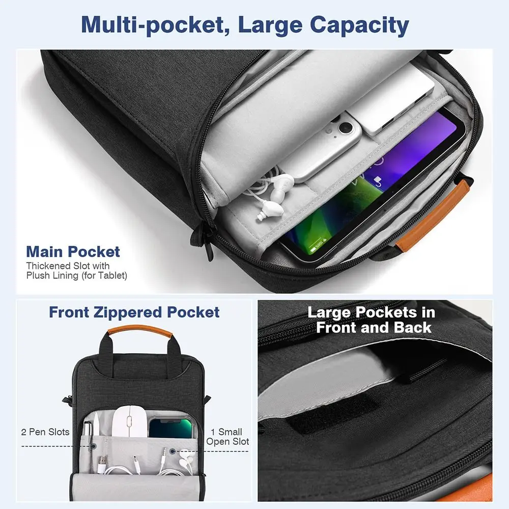 iPad Galaxy Tab, Estudante Adulto, Bolsa Crossbody