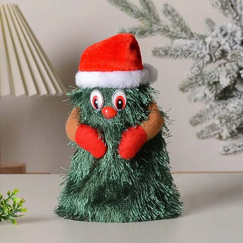 Dancing Christmas Tree Rocking Around The Christmas Tree Rotating Kids Toy Singing Electric Funny Toy