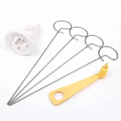 Gourmet Spiralizer Twist & Slice Potato Cutter with Stainless Steel Blades (6 Pcs Set Yellow)