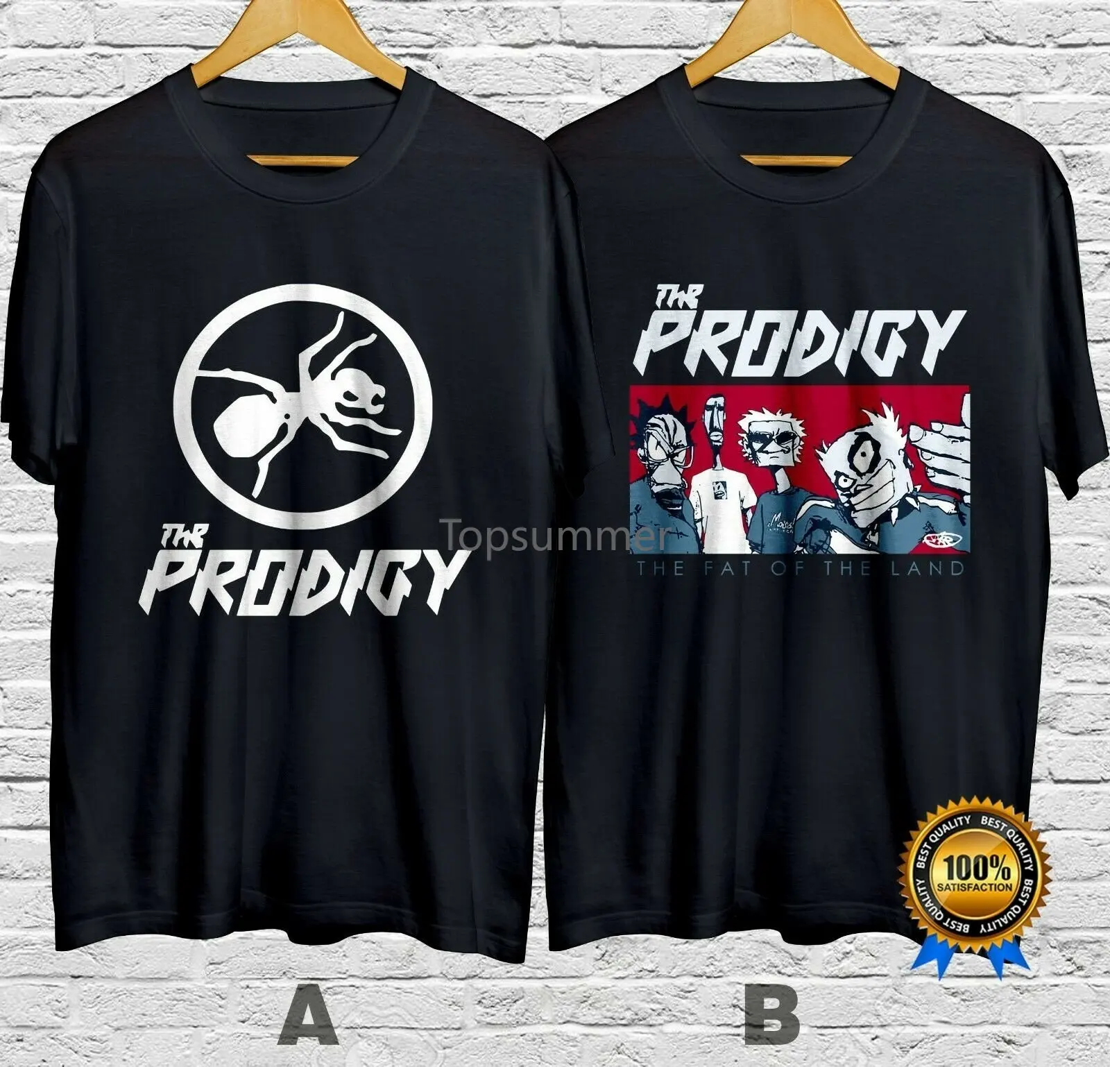 The Prodigy - The Fat Of The Land T-Shirt Cotton 100% S-4Xl Spedizione Veloce