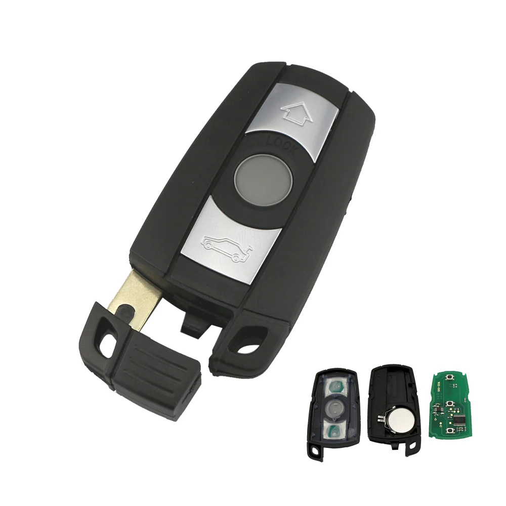 Premium Remote Car Key Replacement with ID46 PCF7945 Chip