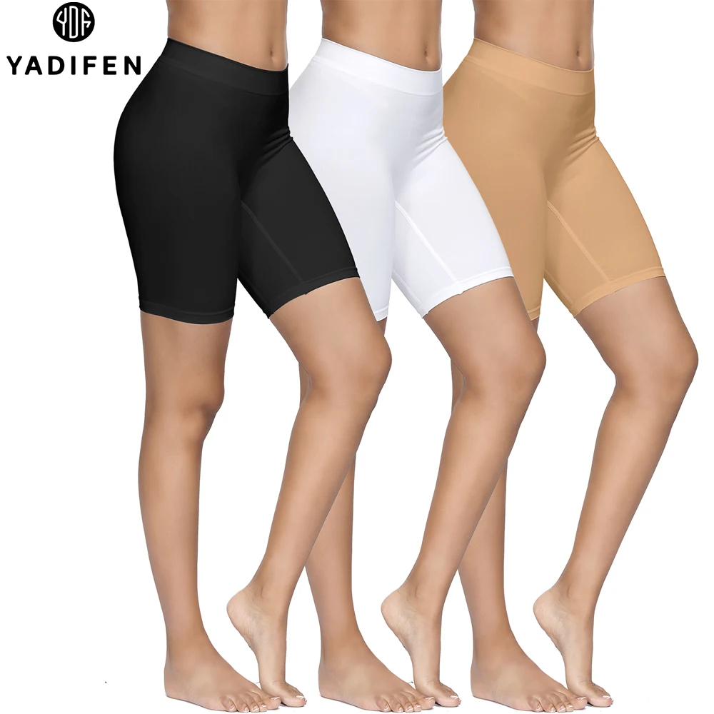 

Anti Chafing Slip Shorts High Waist Sports Biker Shorts Women Smooth Workout Push Up Leggings Yoga Running Fitness Gym Slim Pant