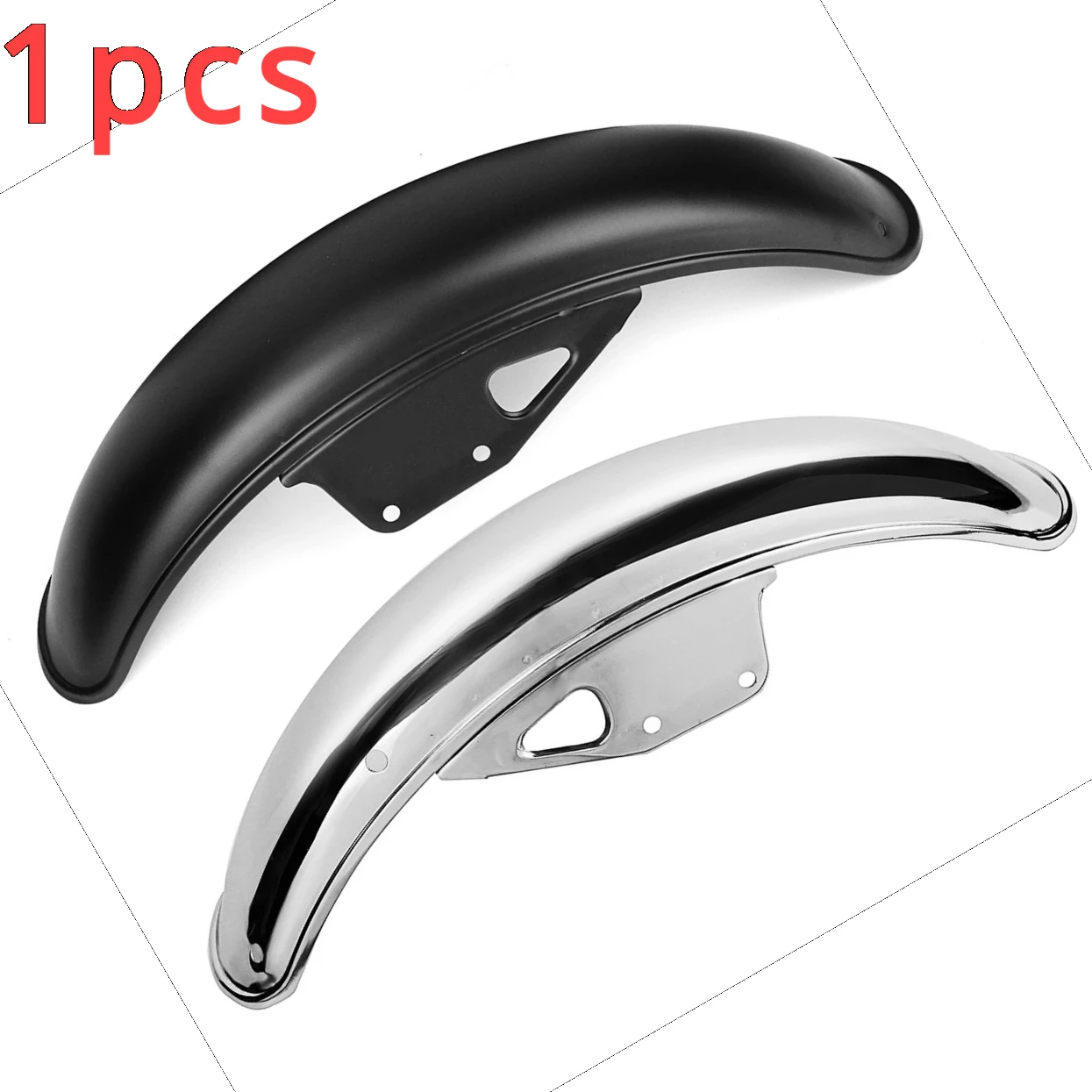 

Motorcycle Mudguard, Modified Parts, Stainless Steel,for GN125 Front Mudguard, Retro Front Mudguard, Mudguard Black Silver