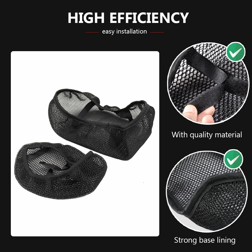 For HONDA CRF1100L AFRICA TWIN ADVENTURE SPORT CRF 1100 L Motorcycle Anti-Slip 3D Mesh Fabric Seat Cover Waterproof Cushion motorcycle seat covers