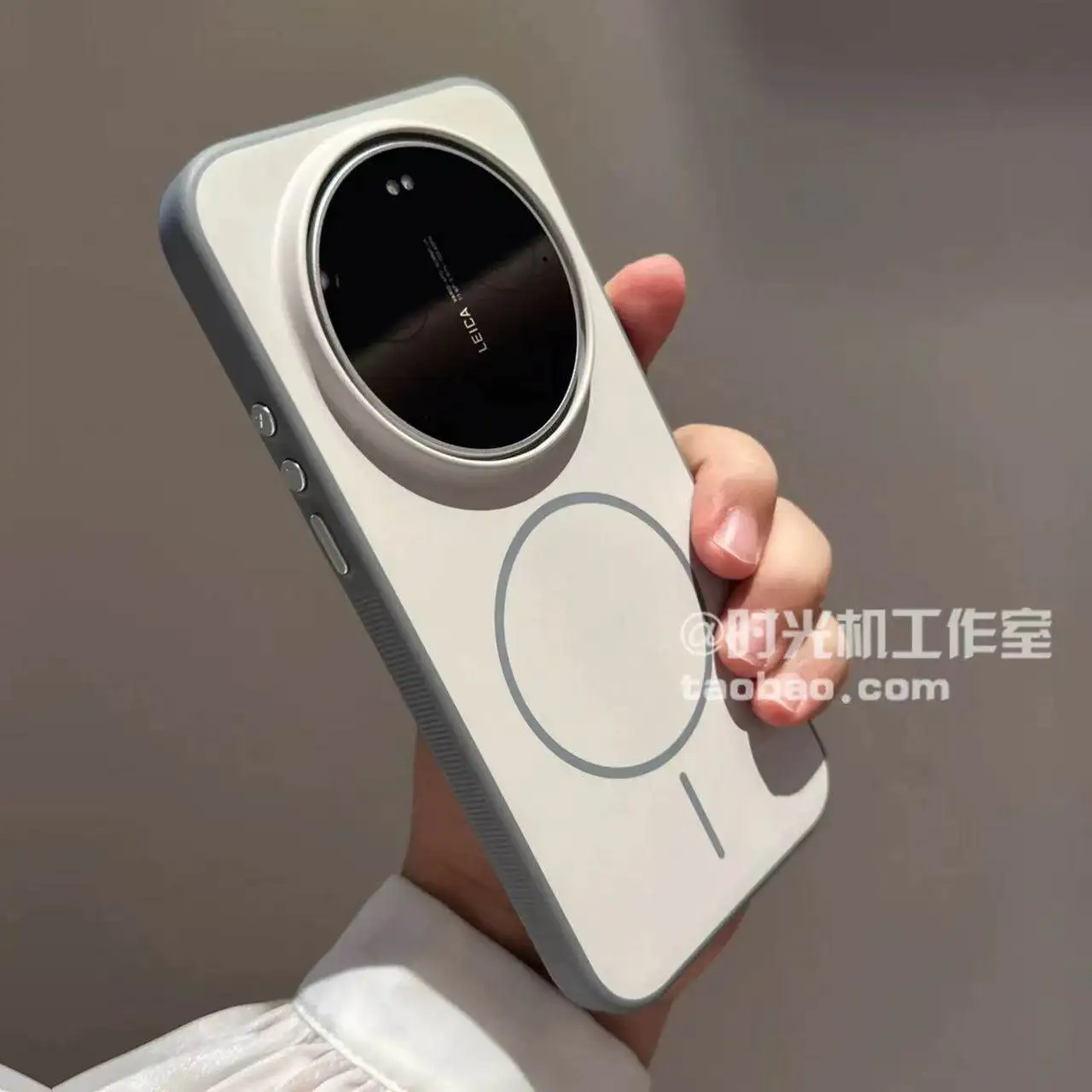 Elegant Magnetic Thin Ring Anti-Drop Case with Wireless Charging Compatibility