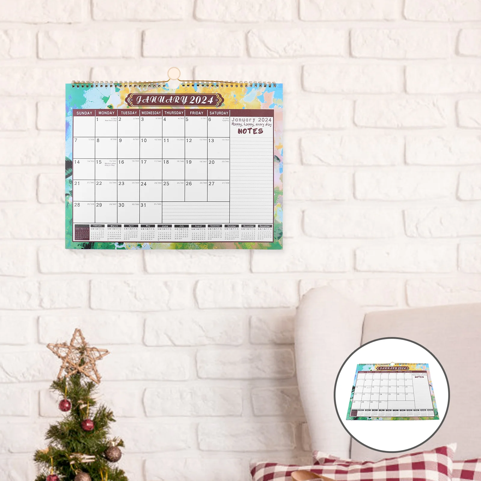 

Wall Calendar Large Hanging Calendar Large Wall Calendar Funny Wall Calendar for Office Home
