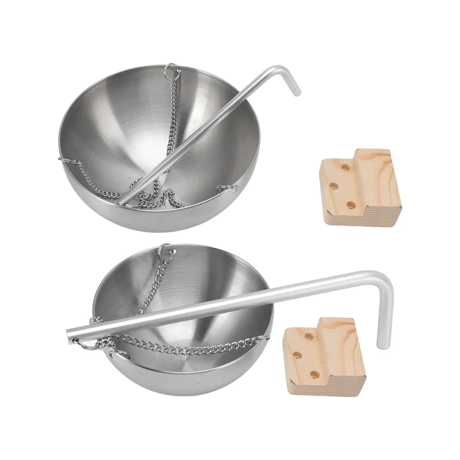Stainless Steel Sauna Bowl  Bowl Cup Exquisite Essential Oil Bowl Sauna Room therapy Essential Oil Bowl for Steam Room 5