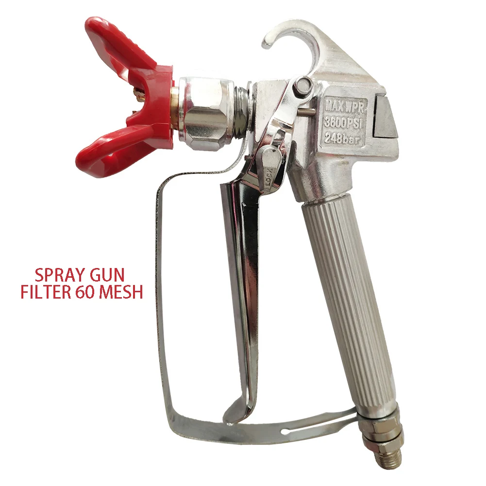 Easy Installing Airless Gun Filter  Replacing 60 Meshes Airless Paint Sprayer Parts for Sprayer Machine Supplies