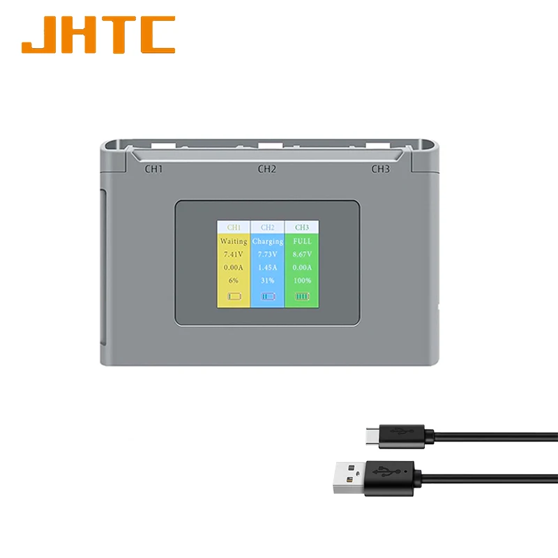 DJI Mini 2/SE 배터리 충전기용 JHTC 충전기 DJI Mini 4k용 지능형 비행 드론 액세서리