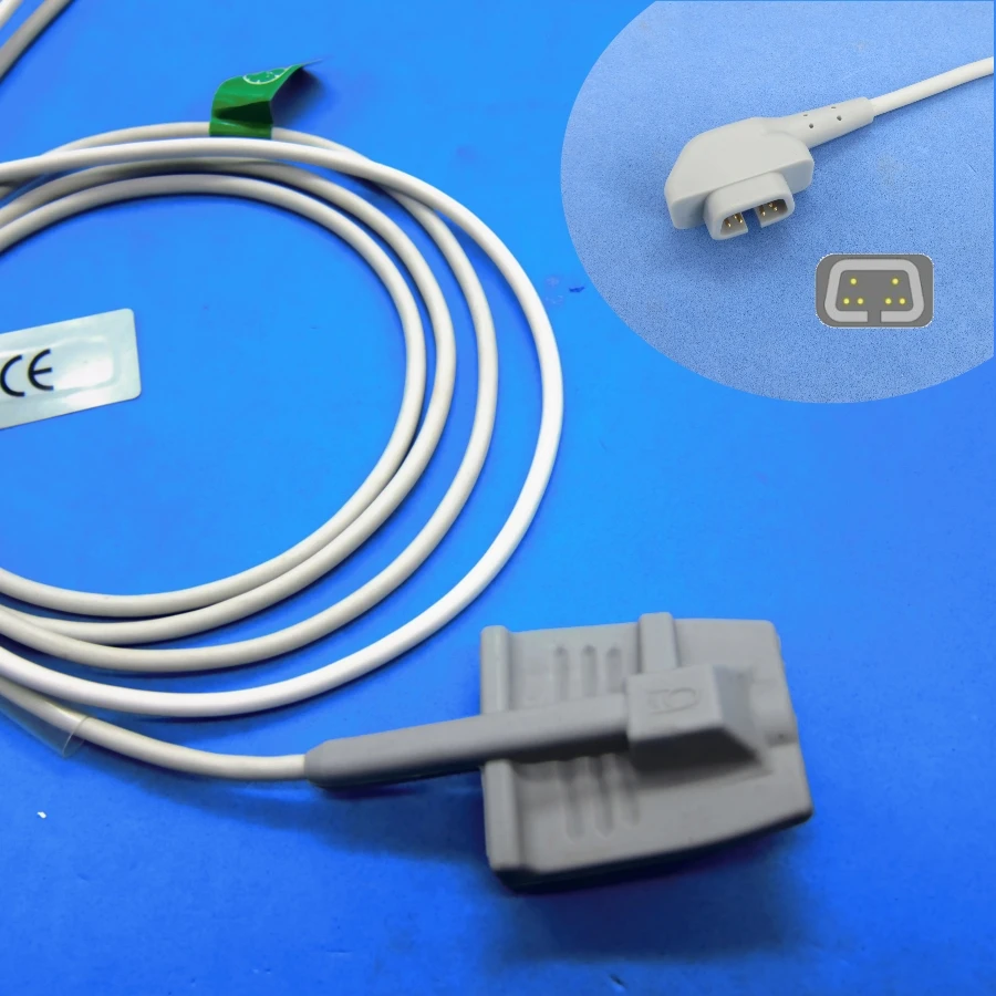

Reusable adult finger soft spo2 sensor for CSI poet plus patient monitor