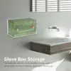 Glove Box Storage Labor Insurance Gloves Display Box Medical Tissue Box Acrylic Glove Dispenser Wall Mountable Tissue Holder 4