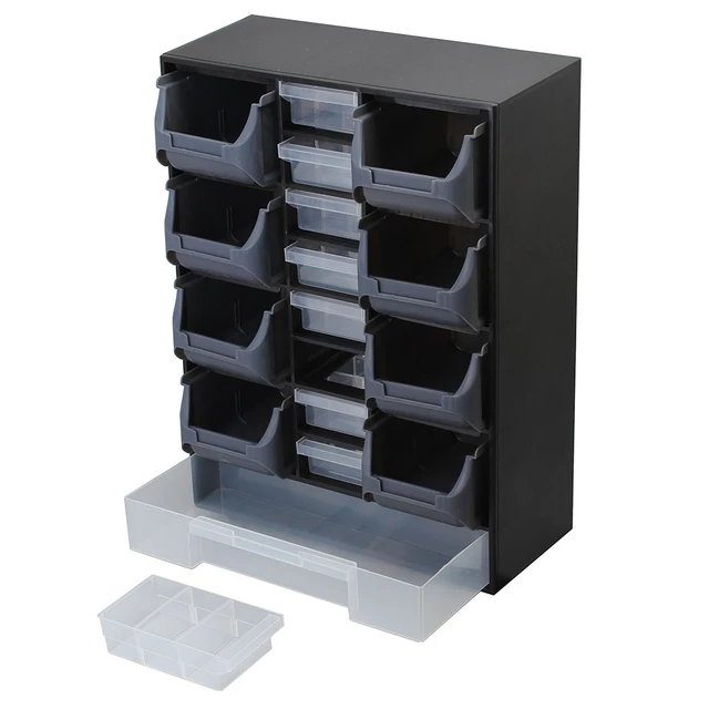 3/4 Layer Plastic Tool Box Organizer Toolbox Screws Hardware Drawer Type  Tools Storage Box Building Blocks Drawer Parts Box - AliExpress