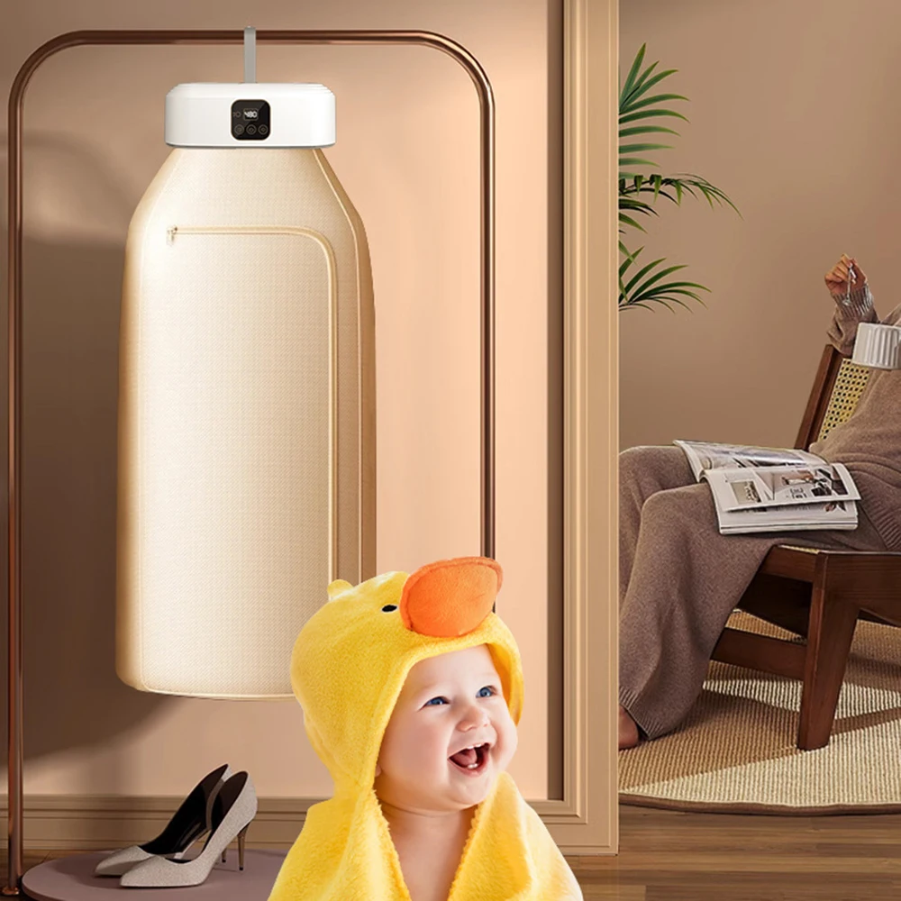 개폐식 부츠 건조기, 전기 신발 건조기 및 장갑 건조기, 타이머 포함, 빠른 건조, 습기 제거 및 탈취, 180W 9 휴대용 가정용 소형 건조기, 따뜻한 건조, 탈취 진드기 청소, 기숙사 미니 접이식 보관 소독