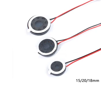 Altoparlante rotondo da 8 Ohm 1W Altoparlanti da 8ohm 15MM/18MM/20MM Altoparlante piccolo per telefono cellulare Audio