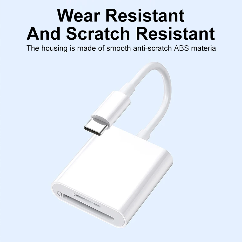 USB Type C SD TF Memory Card Reader Adapter for Samsung Huawei XiaoMi SD TF Card Reader Data Converter for Macbook Laptop Phone usb hub adapter memory card reader usb port adaptor usb hub converter cable converter type c otg adapter