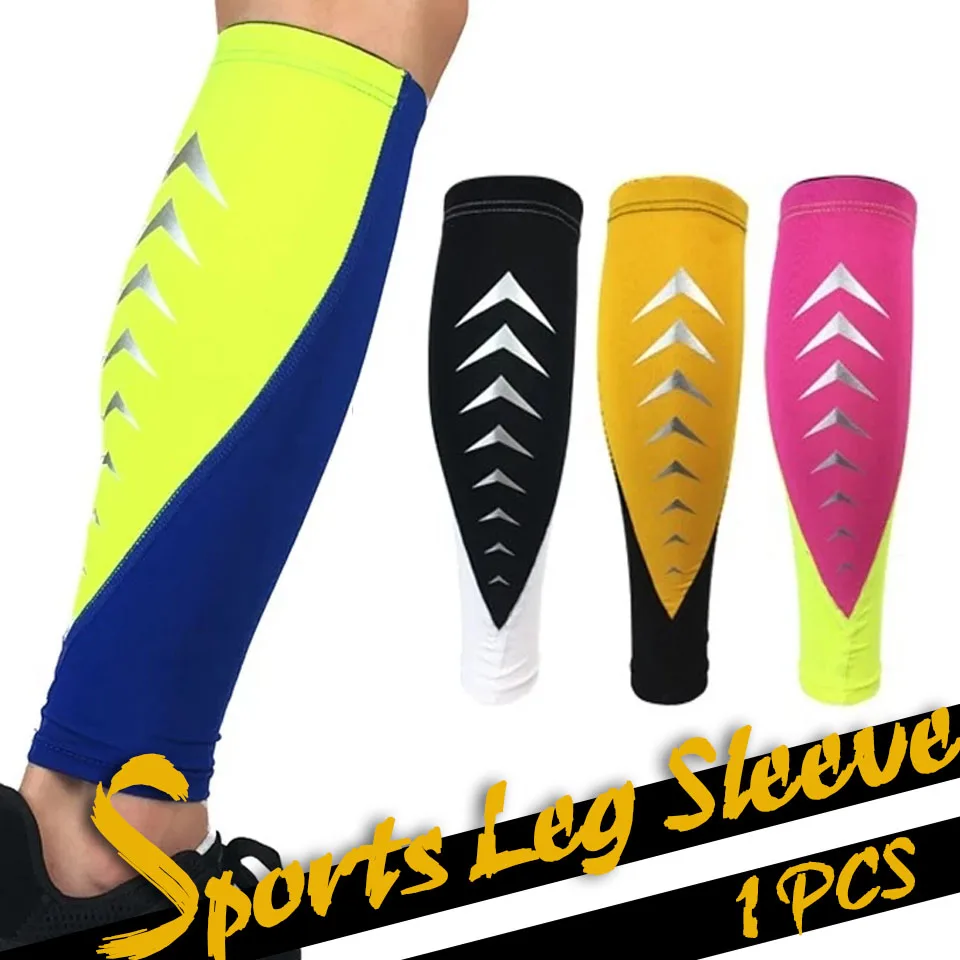 Gobygo 1pcs Sport Legwarmers Compression Leggings Running Hiking