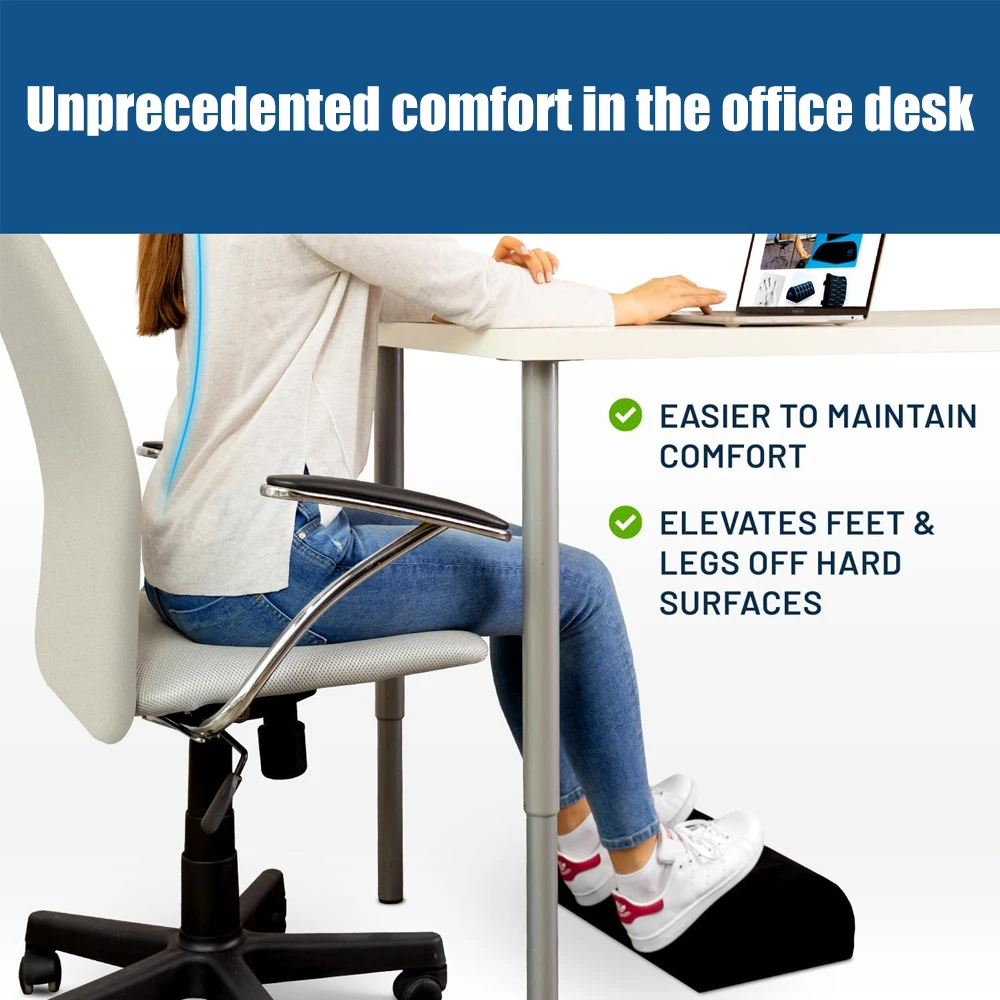 Ergonomic Feet Pillow Relaxing Cushion Support Foot Rest Under Desk Feet Stool for Home Office Computer Work Foot Rest Cushion - Image 5