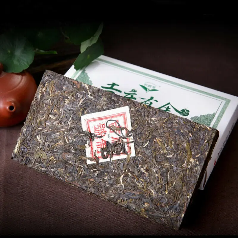 1000 г Юньнань Pu-Erh чай-сырец органический Arbor Puɾr чай кирпичи полезный для