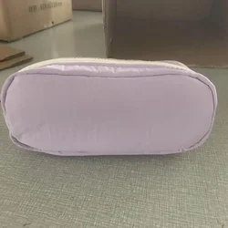 Elegant Solid Color Square Pencil Case - Large Capacity Multifunctional Stationery Organizer (PURPLE)