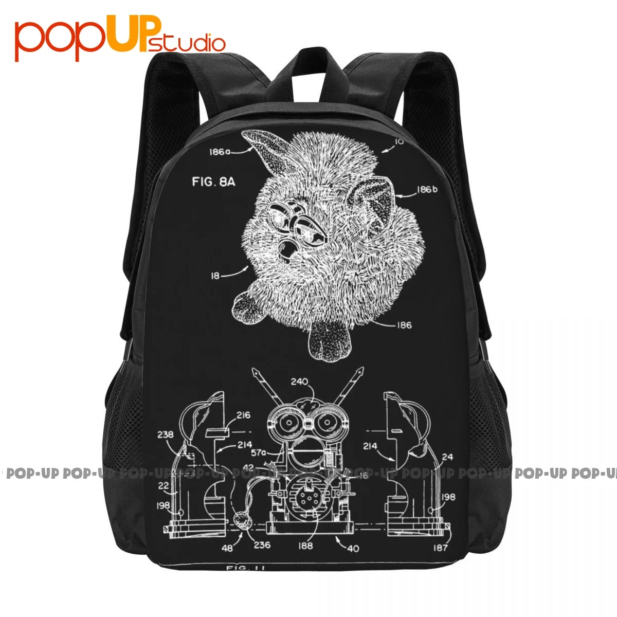 Furby Patent Furby Comodo Zaino Scuola Di Grande Capacità Nuoto Palestra Tote Bag Zaino Da Equitazione