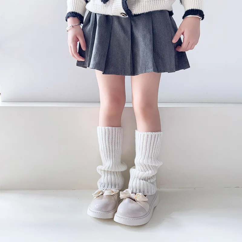 2 Paia Scaldamuscoli Invernali A Maglia - Morbidi E Caldi, Unisex Bianco E Nero - Foto 7