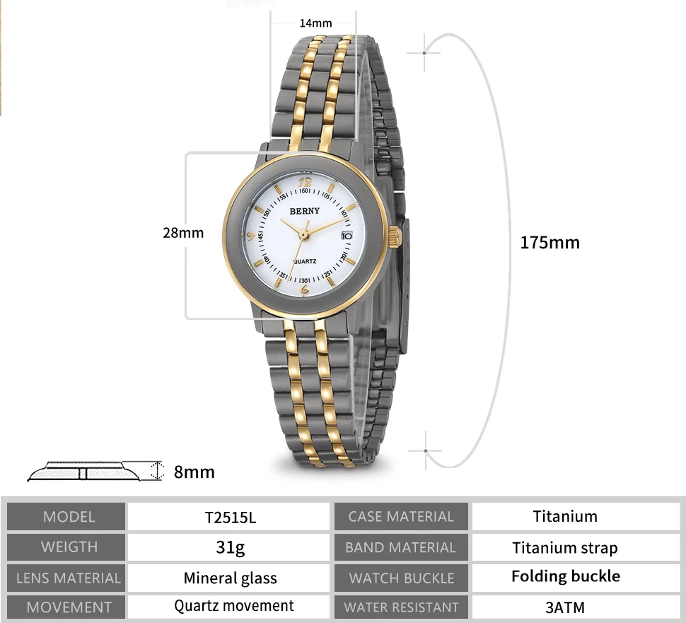 BERNY Watch Band Detail